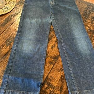 Armani Collezioni Women's Relaxed Blue Jeans